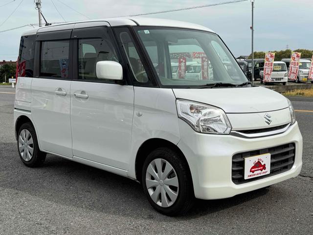 スペーシア Ｇ　両側スライドドア　スマートキー　アイドリングストップ　電動格納ミラー　シートヒーター　ベンチシート　ＣＶＴ　盗難防止システム　ＡＢＳ　ＣＤ　衝突安全ボディ　エアコン　パワーステアリング（14枚目）