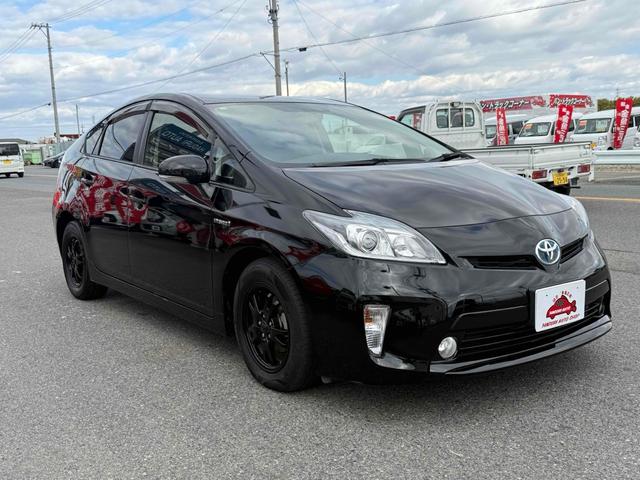 プリウス S ETC バックカメラ ナビ TV アルミホイール オートライト HID CVT スマートキー 電動格納ミラー 盗難防止システム CD DVD再生 Bluetooth 衝突安全ボディ ABS エアコン(14枚目)