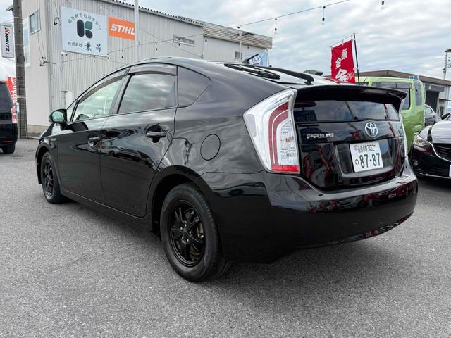 プリウス S ETC バックカメラ ナビ TV アルミホイール オートライト HID CVT スマートキー 電動格納ミラー 盗難防止システム CD DVD再生 Bluetooth 衝突安全ボディ ABS エアコン(18枚目)