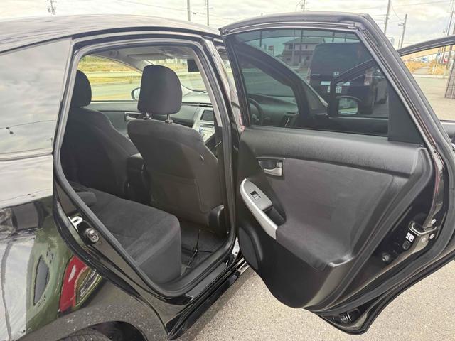 プリウス S ETC バックカメラ ナビ TV アルミホイール オートライト HID CVT スマートキー 電動格納ミラー 盗難防止システム CD DVD再生 Bluetooth 衝突安全ボディ ABS エアコン(49枚目)