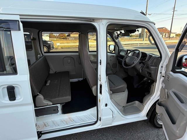 エブリイ ＰＡリミテッド　ＥＴＣ　両側スライドドア　ナビ　クリアランスソナー　レーンアシスト　衝突被害軽減システム　オートライト　キーレスエントリー　ＡＴ　ＡＢＳ　ＥＳＣ　ＵＳＢ（44枚目）