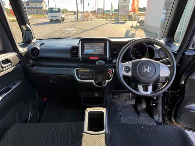 N-BOX G・Lパッケージ ETC 両側スライド・片側電動 ナビ TV スマートキー アイドリングストップ 電動格納ミラー ベンチシート CVT 盗難防止システム ABS ESC CD DVD再生 USB アルミホイール(46枚目)