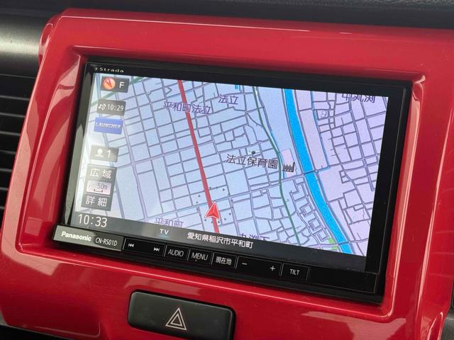 ハスラー Ｊスタイル　ドライブレコーダー　ＥＴＣ　バックカメラ　ナビ　ＴＶ　衝突被害軽減システム　オートライト　ＨＩＤ　スマートキー　アイドリングストップ　電動格納ミラー　シートヒーター　ベンチシート　ＣＶＴ（4枚目）