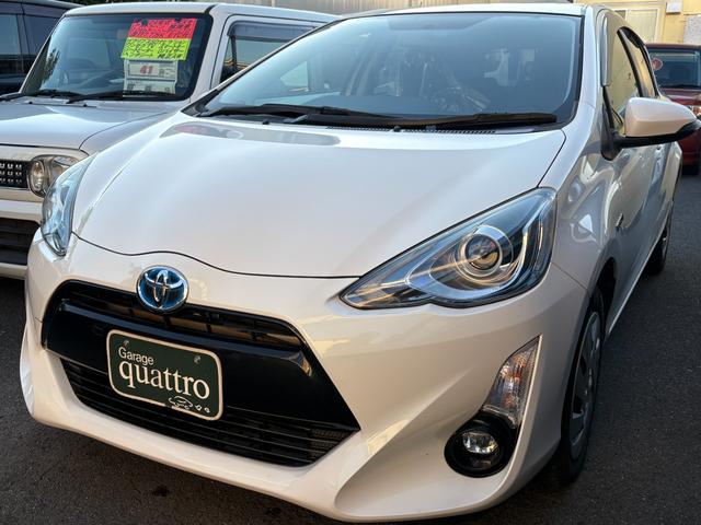 アクア Ｓ　純正９インチナビ　Ｂカメラ　Ｂｌｕｅｔｏｏｔｈ　ＬＥＤライト　スマートキー　ＥＴＣ　シートヒーター　フルセグ（3枚目）