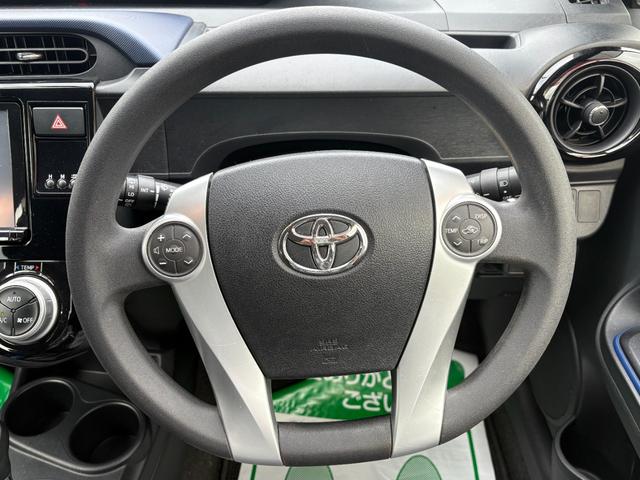 アクア Ｓ　純正９インチナビ　Ｂカメラ　Ｂｌｕｅｔｏｏｔｈ　ＬＥＤライト　スマートキー　ＥＴＣ　シートヒーター　フルセグ（31枚目）