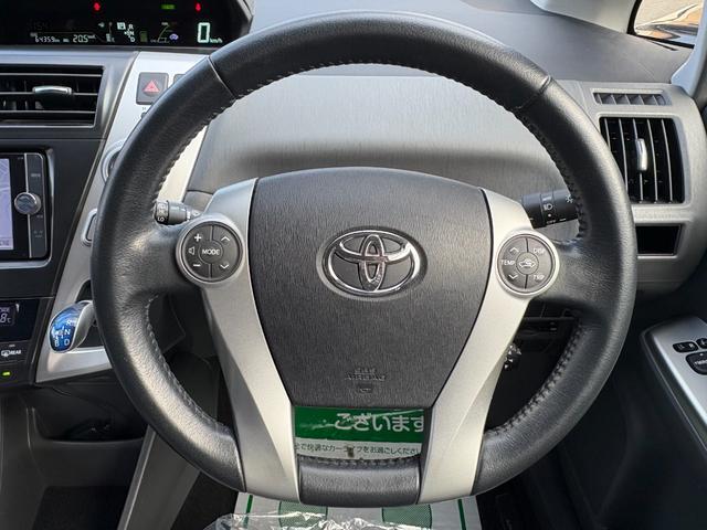 プリウスアルファ Ｇ　純正ＳＤナビ　Ｂカメラ　Ｂｌｕｅｔｏｏｔｈ　ＬＥＤヘッドライト　ＥＴＣ　スマートキー　フルセグ（29枚目）