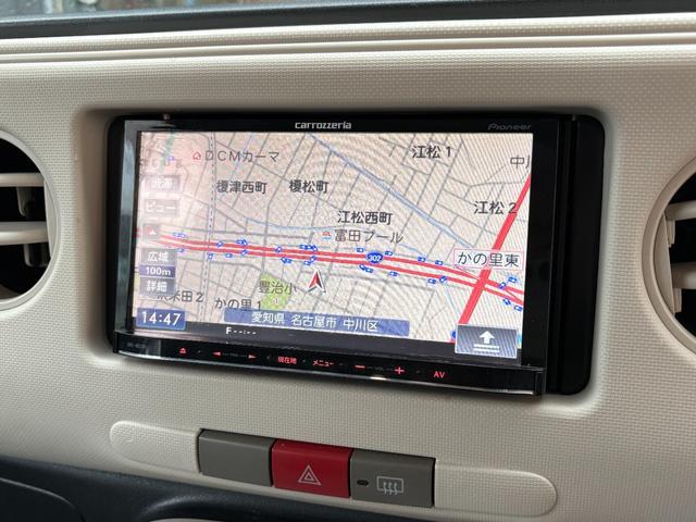 ミラココア ココアＸスペシャル　カロッツェリアフルセグナビ　Ｂｌｕｅｔｏｏｔｈ　ＥＴＣ　キーレス　ベンチシート　ガラスフィルム　インパネＡＴ（7枚目）