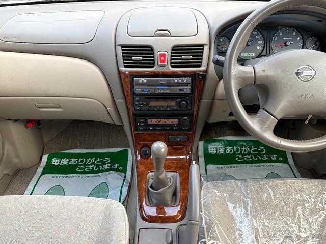 ブルーバードシルフィ 15i-G 5速マニュアル 禁煙車 ETC フルセグTV 純正CDデッキ 純正AW ドラレコ キーレス(13枚目)