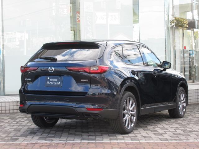 ＣＸ－６０ ２５Ｓ　Ｌパッケージ　衝突被害軽減システム　アダプティブクルーズコントロール　全周囲カメラ　オートマチックハイビーム　革シート　電動シート　シートヒーター　バックカメラ　オートライト　ＬＥＤヘッドランプ　Ｂｌｕｅｔｏｏｔｈ（2枚目）