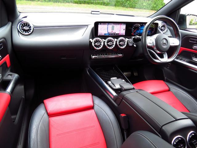 Bクラス B180 AMGレザーエクスクルーシブパッケージ パノラマルーフ アドバンスドパッケージ レーダーセーフティパッケージ ナビゲーションパッケージ 赤/黒本革シート 360°カメラ ヘッドアップディスプレイ パワーシート シートヒーター 禁煙車(51枚目)