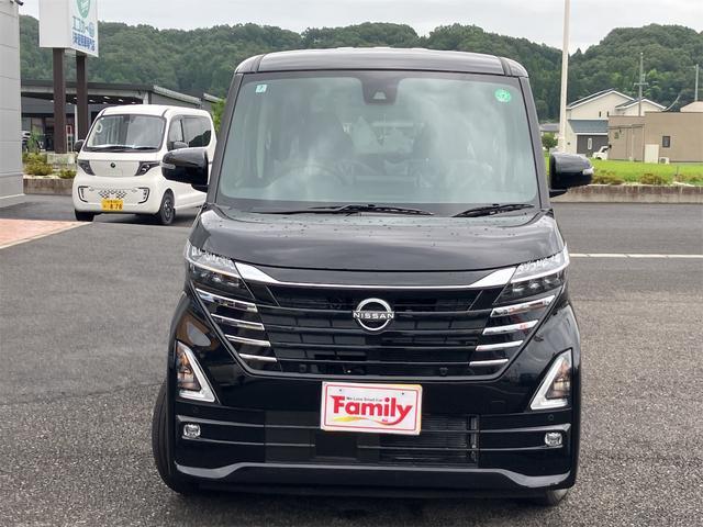 ルークス ハイウェイスター　Ｘ　届け出済み未使用車　全周囲カメラ　両側スライド・片側電動　クリアランスソナー　衝突被害軽減システム　オートライト　ＬＥＤヘッドランプ　スマートキー　アイドリングストップ　電動格納ミラー　ベンチシート（13枚目）