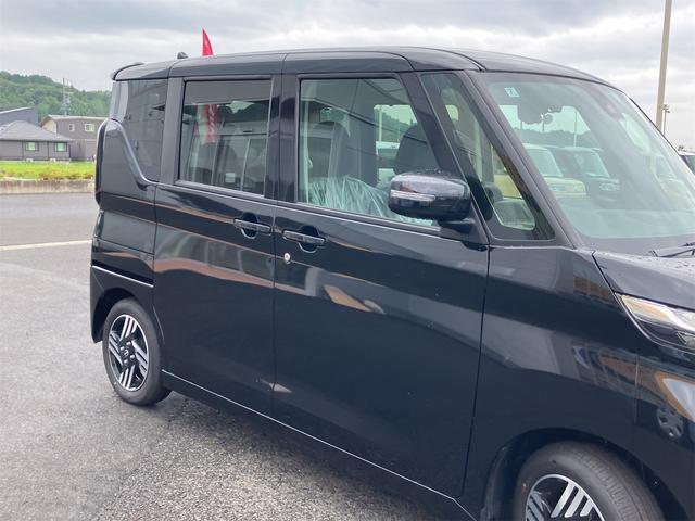ルークス ハイウェイスター　Ｘ　届け出済み未使用車　全周囲カメラ　両側スライド・片側電動　クリアランスソナー　衝突被害軽減システム　オートライト　ＬＥＤヘッドランプ　スマートキー　アイドリングストップ　電動格納ミラー　ベンチシート（63枚目）