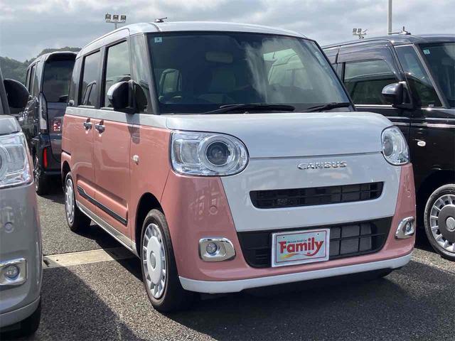 ムーヴキャンバス ストライプスＧ　届け出済み未使用車　バックカメラ　両側電動スライドドア　ナビ　クリアランスソナー　衝突被害軽減システム　オートライト　ＬＥＤヘッドランプ　スマートキー　アイドリングストップ　電動格納ミラー（18枚目）