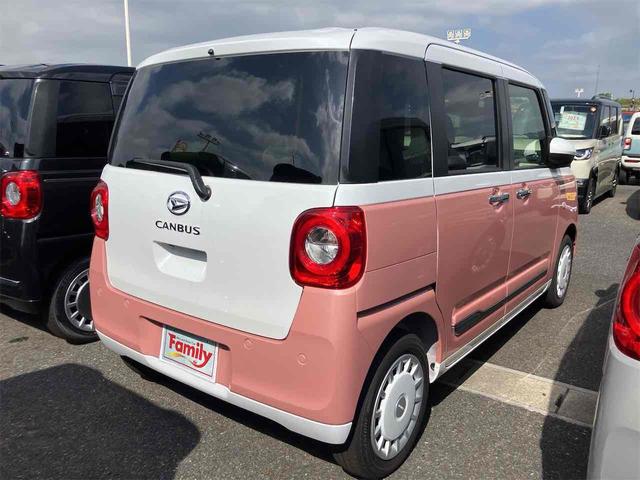 ムーヴキャンバス ストライプスＧ　届け出済み未使用車　バックカメラ　両側電動スライドドア　ナビ　クリアランスソナー　衝突被害軽減システム　オートライト　ＬＥＤヘッドランプ　スマートキー　アイドリングストップ　電動格納ミラー（20枚目）