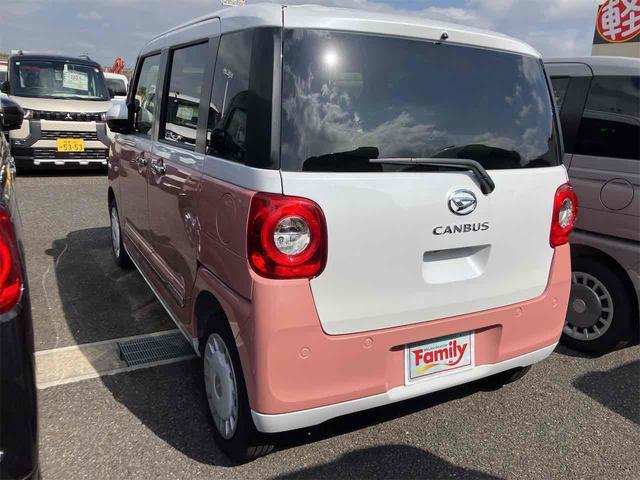 ムーヴキャンバス ストライプスＧ　届け出済み未使用車　バックカメラ　両側電動スライドドア　ナビ　クリアランスソナー　衝突被害軽減システム　オートライト　ＬＥＤヘッドランプ　スマートキー　アイドリングストップ　電動格納ミラー（21枚目）