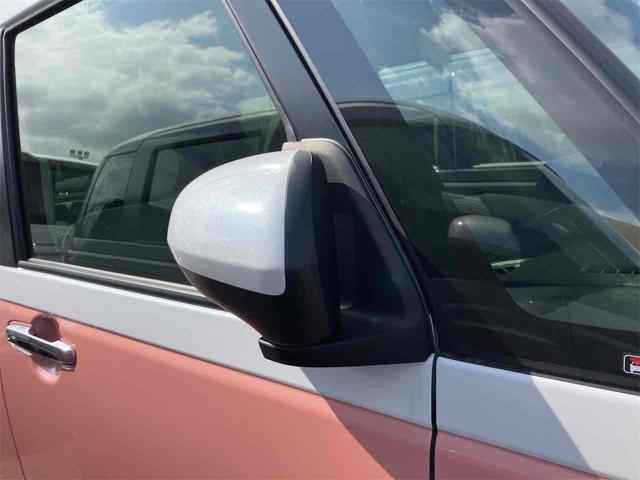 ムーヴキャンバス ストライプスＧ　届け出済み未使用車　バックカメラ　両側電動スライドドア　ナビ　クリアランスソナー　衝突被害軽減システム　オートライト　ＬＥＤヘッドランプ　スマートキー　アイドリングストップ　電動格納ミラー（33枚目）
