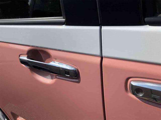 ムーヴキャンバス ストライプスＧ　届け出済み未使用車　バックカメラ　両側電動スライドドア　ナビ　クリアランスソナー　衝突被害軽減システム　オートライト　ＬＥＤヘッドランプ　スマートキー　アイドリングストップ　電動格納ミラー（35枚目）