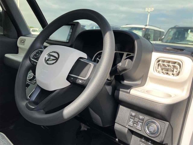 ムーヴキャンバス ストライプスＧ　届け出済み未使用車　バックカメラ　両側電動スライドドア　ナビ　クリアランスソナー　衝突被害軽減システム　オートライト　ＬＥＤヘッドランプ　スマートキー　アイドリングストップ　電動格納ミラー（58枚目）