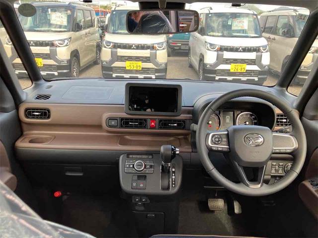 ムーヴキャンバス セオリーＧ　届け出済み未使用車　バックカメラ　両側電動スライドドア　クリアランスソナー　衝突被害軽減システム　オートライト　ＬＥＤヘッドランプ　スマートキー　アイドリングストップ　電動格納ミラー　シートヒーター（6枚目）