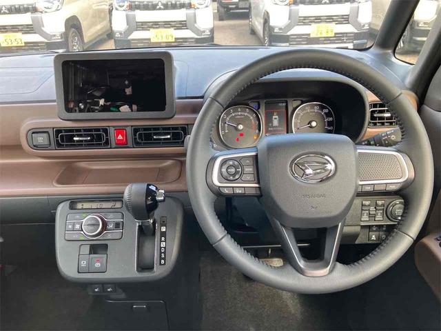 ムーヴキャンバス セオリーＧ　届け出済み未使用車　バックカメラ　両側電動スライドドア　クリアランスソナー　衝突被害軽減システム　オートライト　ＬＥＤヘッドランプ　スマートキー　アイドリングストップ　電動格納ミラー　シートヒーター（7枚目）