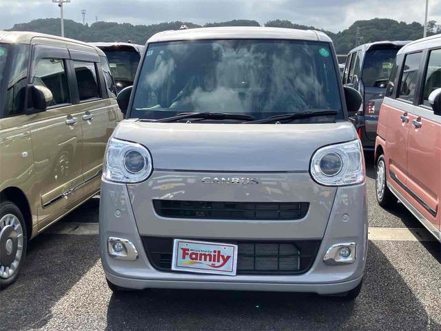 ムーヴキャンバス セオリーＧ　届け出済み未使用車　バックカメラ　両側電動スライドドア　クリアランスソナー　衝突被害軽減システム　オートライト　ＬＥＤヘッドランプ　スマートキー　アイドリングストップ　電動格納ミラー　シートヒーター（17枚目）