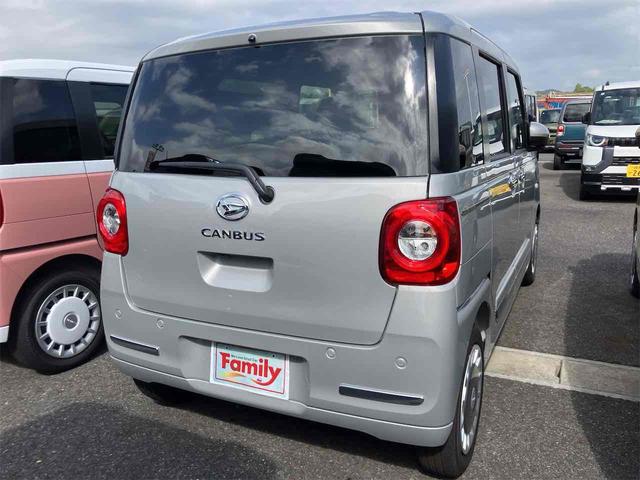 ムーヴキャンバス セオリーＧ　届け出済み未使用車　バックカメラ　両側電動スライドドア　クリアランスソナー　衝突被害軽減システム　オートライト　ＬＥＤヘッドランプ　スマートキー　アイドリングストップ　電動格納ミラー　シートヒーター（20枚目）