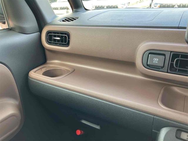 ムーヴキャンバス セオリーＧ　届け出済み未使用車　バックカメラ　両側電動スライドドア　クリアランスソナー　衝突被害軽減システム　オートライト　ＬＥＤヘッドランプ　スマートキー　アイドリングストップ　電動格納ミラー　シートヒーター（49枚目）