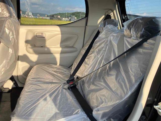 ｅＫワゴン Ｍ　届け出済み未使用車　バックカメラ　クリアランスソナー　レーンアシスト　衝突被害軽減システム　オートライト　アイドリングストップ　電動格納ミラー　シートヒーター　ベンチシート　ＣＶＴ　盗難防止システム（59枚目）