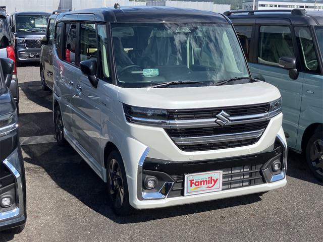 スペーシアカスタム ハイブリッドＸＳ　届け出済み未使用車　両側電動スライドドア　クリアランスソナー　オートクルーズコントロール　レーンアシスト　衝突被害軽減システム　オートライト　ＬＥＤヘッドランプ　スマートキー　アイドリングストップ（21枚目）