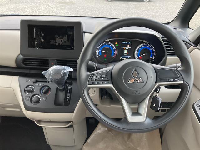 ｅＫスペース Ｍ　バックカメラ　両側スライドドア　クリアランスソナー　レーンアシスト　衝突被害軽減システム　オートライト　ＬＥＤヘッドランプ　キーレスエントリー　アイドリングストップ　電動格納ミラー　シートヒーター（7枚目）