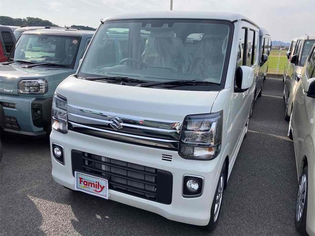 エブリイワゴン PZターボスペシャル 届け出済み未使用車 両側電動スライドドア クリアランスソナー レーンアシスト 衝突被害軽減システム オートライト LEDヘッドランプ スマートキー アイドリングストップ 電動格納ミラー シートヒーター(16枚目)