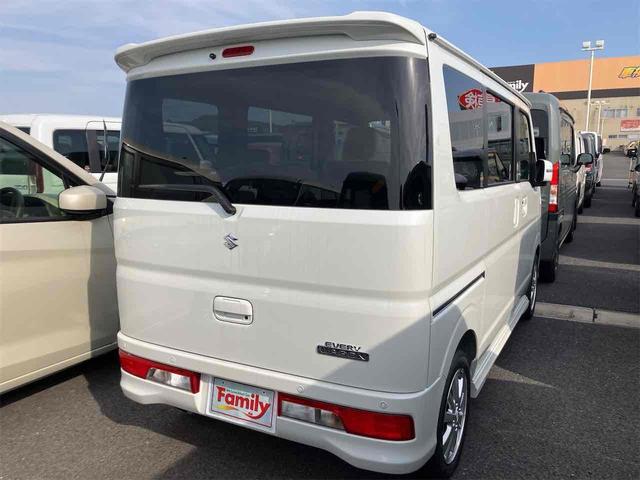 エブリイワゴン PZターボスペシャル 届け出済み未使用車 両側電動スライドドア クリアランスソナー レーンアシスト 衝突被害軽減システム オートライト LEDヘッドランプ スマートキー アイドリングストップ 電動格納ミラー シートヒーター(19枚目)