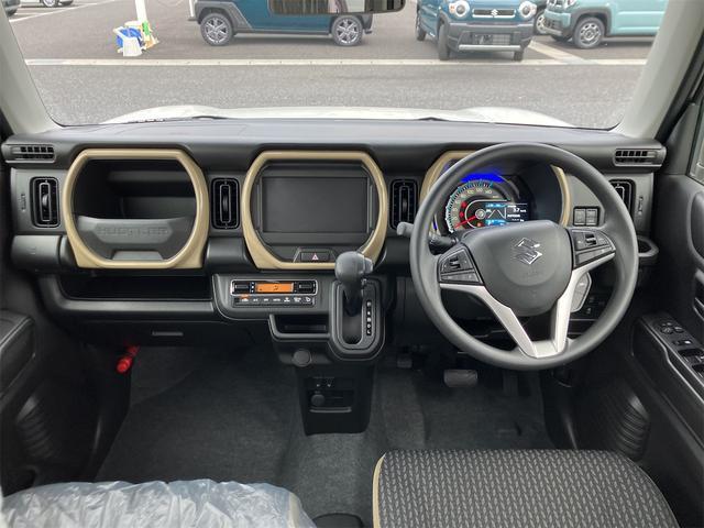 ハスラー ハイブリッドG 届け出済み未使用車 クリアランスソナー オートクルーズコントロール レーンアシスト 衝突被害軽減システム オートライト LEDヘッドランプ スマートキー アイドリングストップ 電動格納ミラー(6枚目)