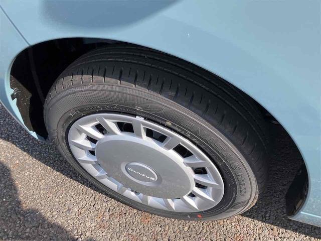 ムーヴキャンバス セオリーＸ　届け出済み未使用車　両側電動スライドドア　クリアランスソナー　衝突被害軽減システム　オートライト　スマートキー　アイドリングストップ　電動格納ミラー　ベンチシート　ＣＶＴ　盗難防止システム　ＡＢＳ（43枚目）