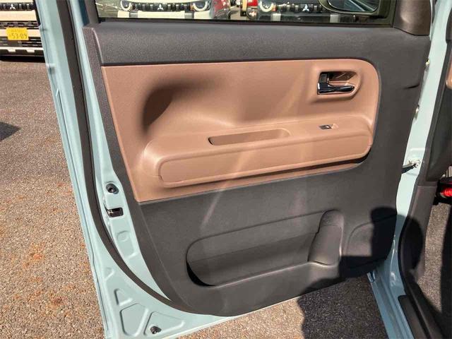 ムーヴキャンバス セオリーＸ　届け出済み未使用車　両側電動スライドドア　クリアランスソナー　衝突被害軽減システム　オートライト　スマートキー　アイドリングストップ　電動格納ミラー　ベンチシート　ＣＶＴ　盗難防止システム　ＡＢＳ（49枚目）