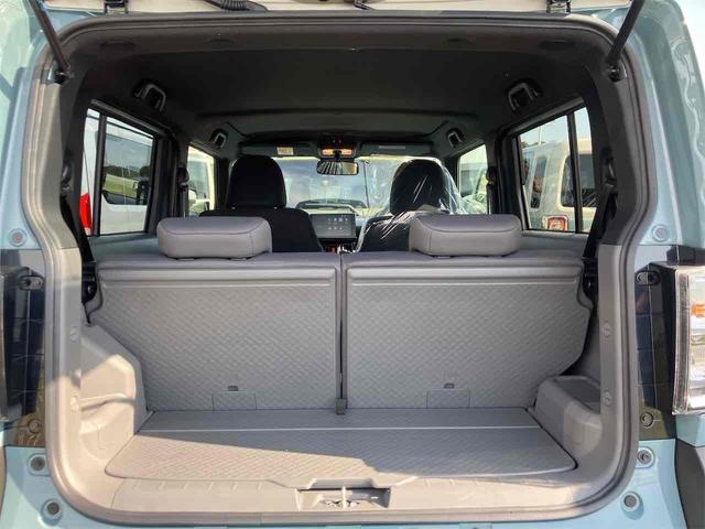 タフト Ｇターボ　ダーククロムベンチャー　届け出済み未使用車　バックカメラ　ＴＶ　クリアランスソナー　オートクルーズコントロール　衝突被害軽減システム　オートライト　ＬＥＤヘッドランプ　ヘッドライトウォッシャー　スマートキー（23枚目）