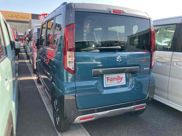 スペーシアギア ハイブリッドXZ 届け出済み未使用車 両側電動スライドドア クリアランスソナー オートクルーズコントロール レーンアシスト 衝突被害軽減システム オートライト LEDヘッドランプ ヘッドライトウォッシャー スマートキー(21枚目)