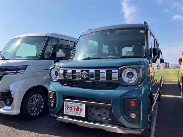 スペーシアギア ハイブリッドXZ 届け出済み未使用車 両側電動スライドドア クリアランスソナー オートクルーズコントロール レーンアシスト 衝突被害軽減システム オートライト LEDヘッドランプ ヘッドライトウォッシャー スマートキー(25枚目)