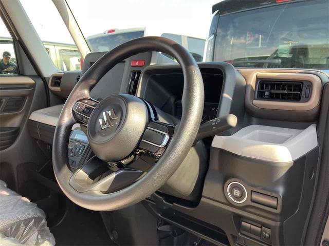 スペーシア ハイブリッドG 届け出済み未使用車 両側スライドドア クリアランスソナー 衝突被害軽減システム オートライト LEDヘッドランプ スマートキー アイドリングストップ 電動格納ミラー ベンチシート CVT(46枚目)