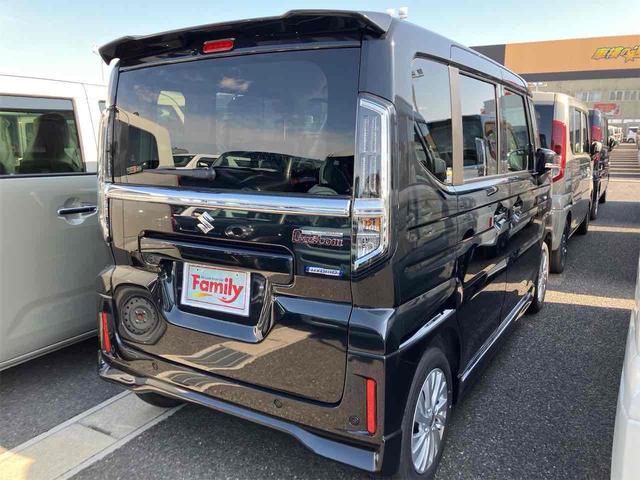 スペーシアカスタム ハイブリッドGS 届け出済み未使用車 両側スライド・片側電動 クリアランスソナー オートクルーズコントロール レーンアシスト 衝突被害軽減システム オートライト LEDヘッドランプ スマートキー アイドリングストップ(22枚目)