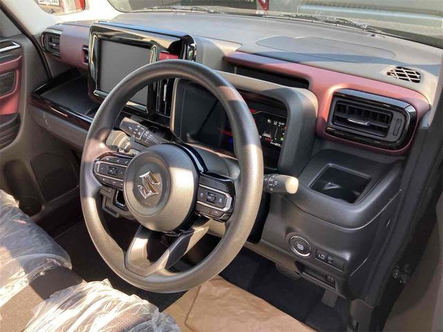 スペーシアカスタム ハイブリッドGS 届け出済み未使用車 両側スライド・片側電動 クリアランスソナー オートクルーズコントロール レーンアシスト 衝突被害軽減システム オートライト LEDヘッドランプ スマートキー アイドリングストップ(52枚目)