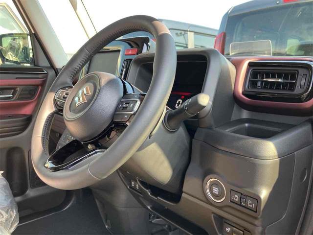 スペーシアカスタム ハイブリッドXSターボ 届け出済み未使用車 両側電動スライドドア クリアランスソナー オートクルーズコントロール レーンアシスト 衝突被害軽減システム オートライト LEDヘッドランプ スマートキー アイドリングストップ(53枚目)