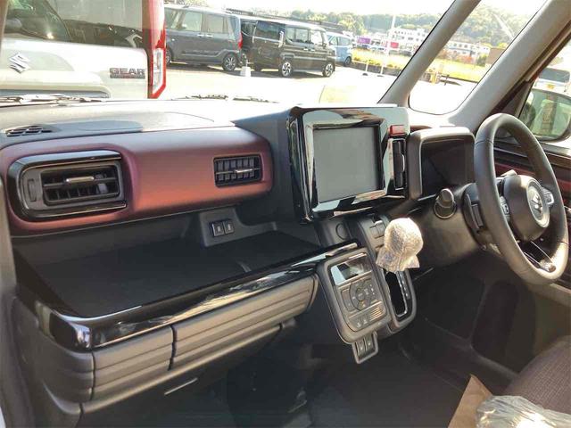 スペーシアカスタム ハイブリッドXSターボ 届け出済み未使用車 両側電動スライドドア クリアランスソナー オートクルーズコントロール レーンアシスト 衝突被害軽減システム オートライト LEDヘッドランプ スマートキー アイドリングストップ(62枚目)