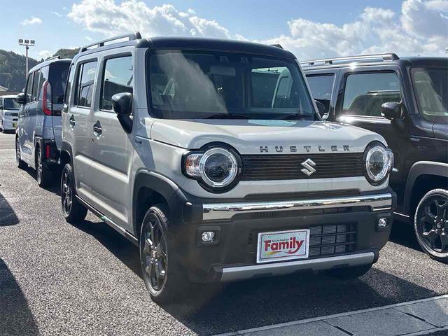 ハスラー タフワイルド　クリアランスソナー　オートクルーズコントロール　レーンアシスト　衝突被害軽減システム　オートライト　ＬＥＤヘッドランプ　スマートキー　アイドリングストップ　電動格納ミラー　シートヒーター　ＣＶＴ（18枚目）