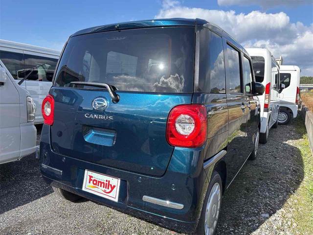 ムーヴキャンバス セオリーX 届け出済み未使用車 両側電動スライドドア クリアランスソナー 衝突被害軽減システム オートライト スマートキー アイドリングストップ 電動格納ミラー CVT 盗難防止システム ABS ESC(20枚目)