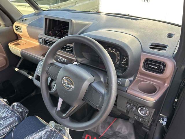 ムーヴキャンバス セオリーX 届け出済み未使用車 両側電動スライドドア クリアランスソナー 衝突被害軽減システム オートライト スマートキー アイドリングストップ 電動格納ミラー CVT 盗難防止システム ABS ESC(50枚目)