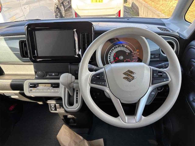 ワゴンRスマイル ハイブリッドS 届け出済み未使用車 両側スライド・片側電動 クリアランスソナー オートクルーズコントロール レーンアシスト 衝突被害軽減システム オートライト LEDヘッドランプ スマートキー アイドリングストップ(7枚目)