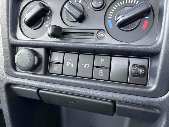 キャリイトラック KC 4WD 届け出済み未使用車 AT 衝突被害軽減システム クリアランスソナー レーンアシスト アイドリングストップ オートライト ESC エアコン パワーウィンドウ(8枚目)