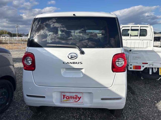 ムーヴキャンバス セオリーX 届け出済み未使用車 両側電動スライドドア クリアランスソナー 衝突被害軽減システム オートライト スマートキー アイドリングストップ 電動格納ミラー ベンチシート CVT 盗難防止システム ABS(20枚目)