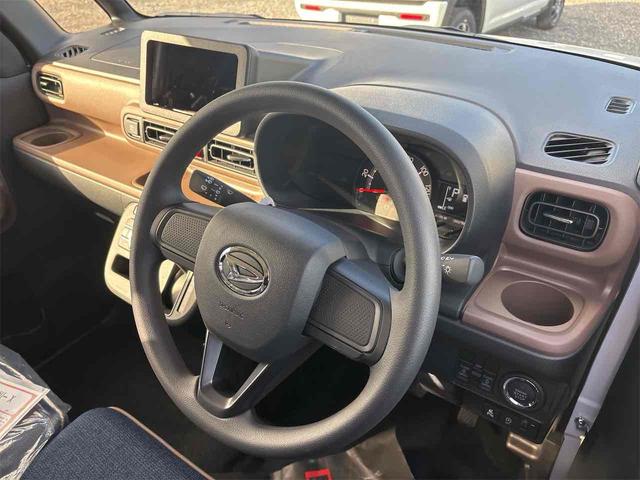 ムーヴキャンバス セオリーX 届け出済み未使用車 両側電動スライドドア クリアランスソナー 衝突被害軽減システム オートライト スマートキー アイドリングストップ 電動格納ミラー ベンチシート CVT 盗難防止システム ABS(50枚目)